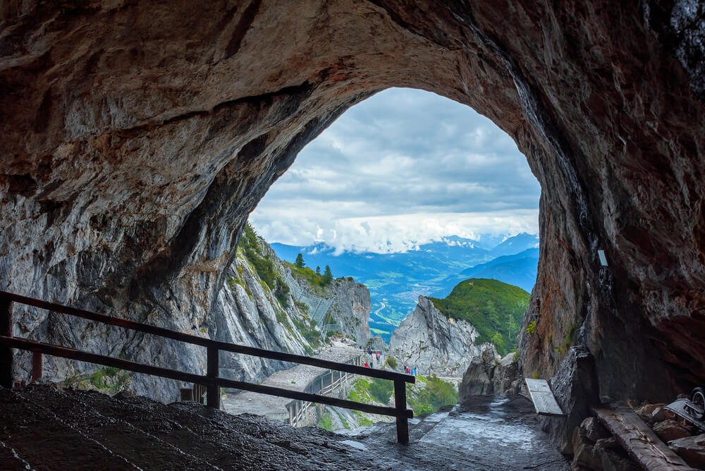 alpská Jeskyně Eisriesenwelt